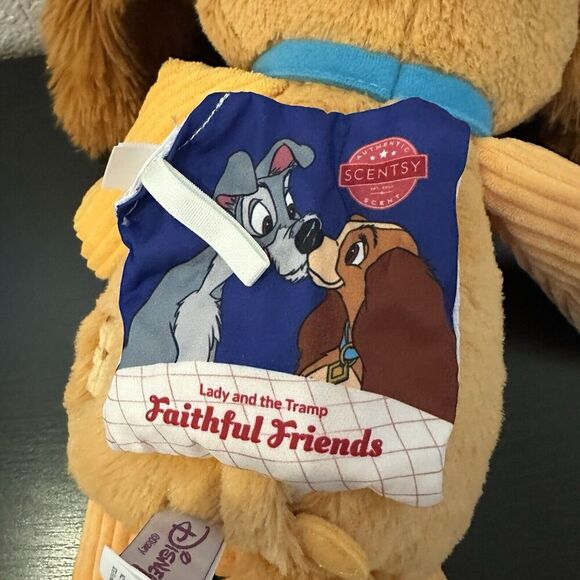 Scentsy Buddy Disney Lady and the Tramp Dog Plush Stuffed Animal - Picture 7 of 7